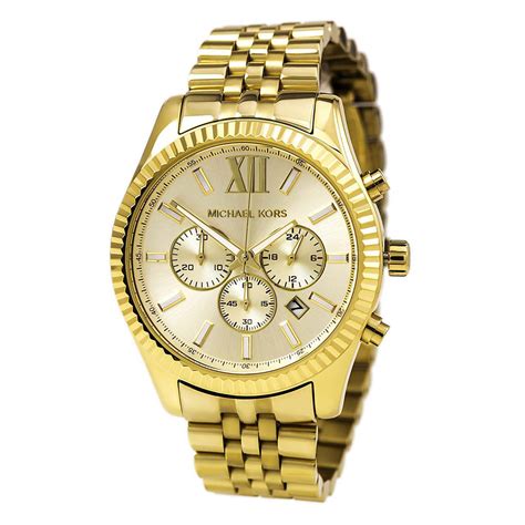 michael kors gold mens watches|michael kors mk 8281.